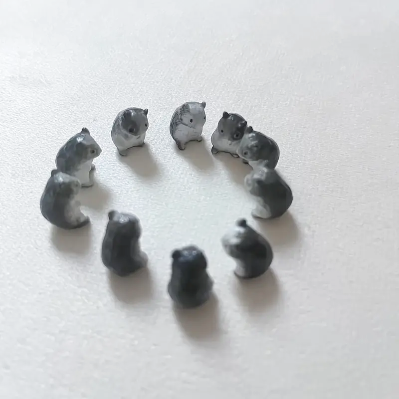 Diy Automation Projects - Figurines miniatures de Mini souris mignonnes,