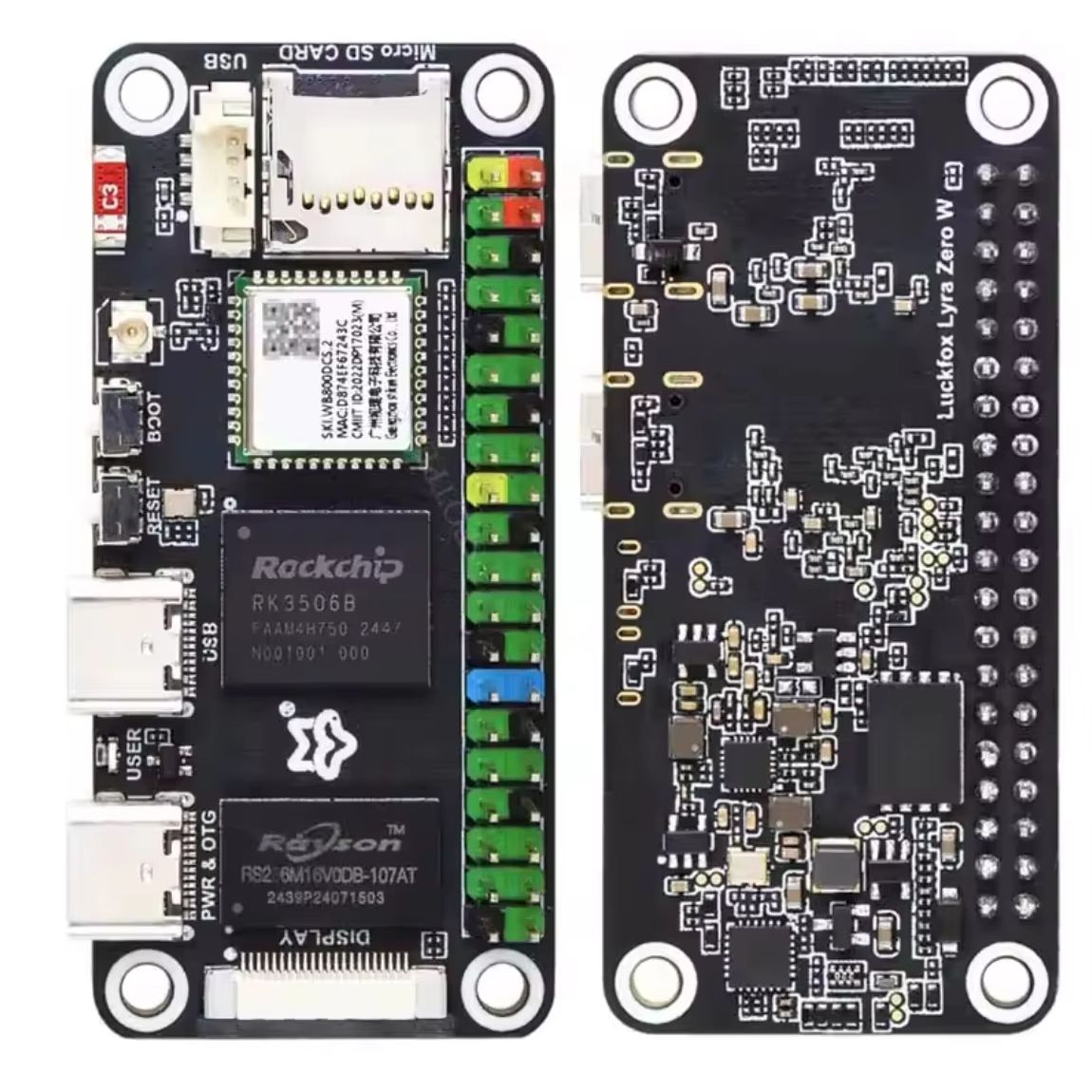 Pi Zero W Board - Carte Linux Luckfox Lyra Zero W