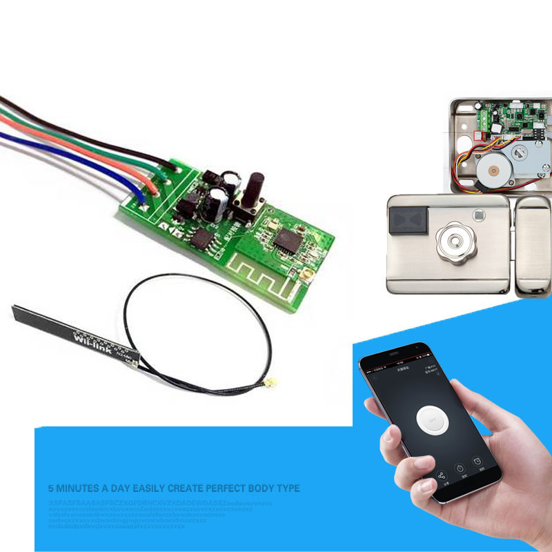 Smart Home Automation Diy - Interrupteur intelligent wi-fi 12V, pour porte,