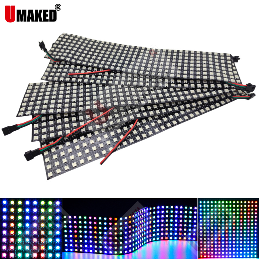 Rgb Led Matrix 8X8 - 2 pièces de panneaux lumineux numériques