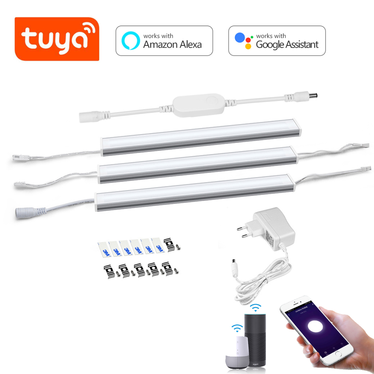 Smart Home Automation Diy - Kit d'éclairage LED intelligent Tuya Wifi,