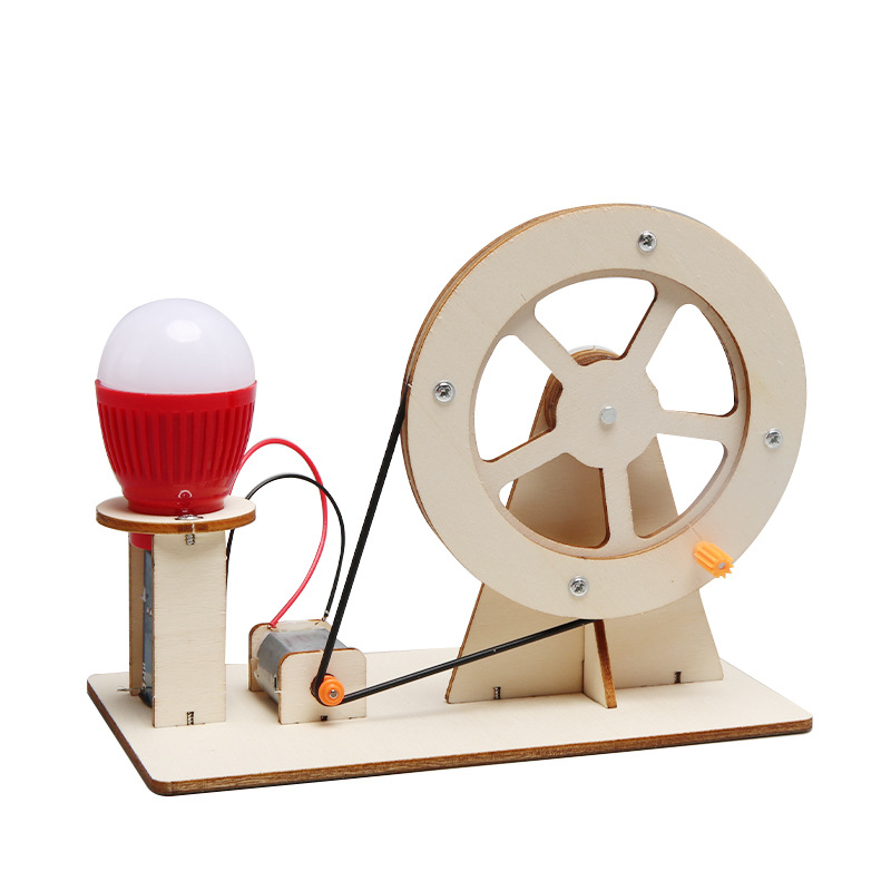 Diy Automation Projects - Mini générateur à manivelle DIY, ampoule,