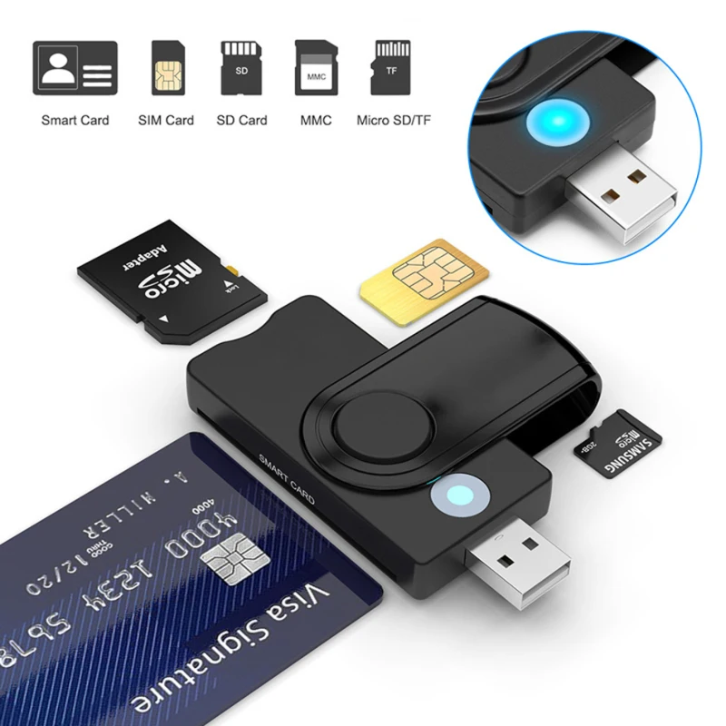 Home Assistant Sd - Lecteur de carte intelligent USB 3.0