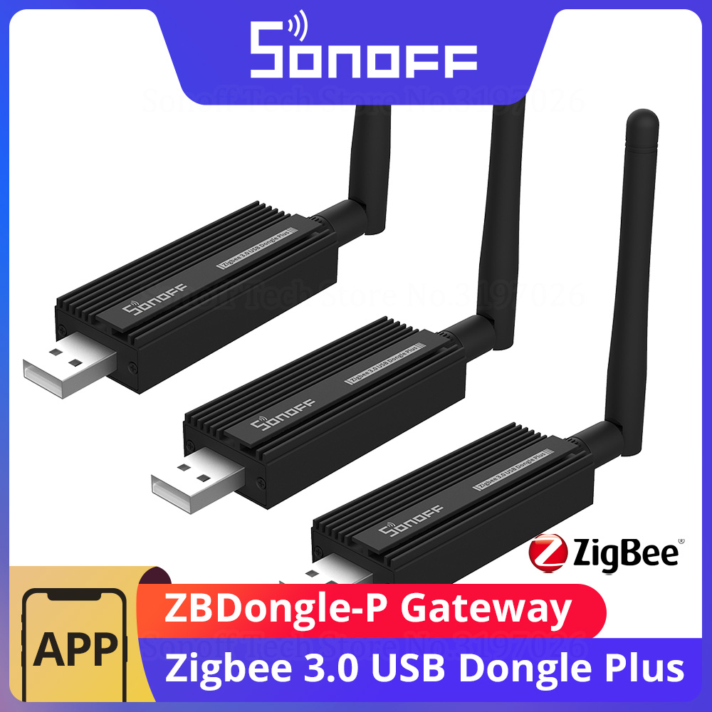 Zigbee Coordinator Stick - Passerelle Zigbee SONOFF 3.0, dongle USB