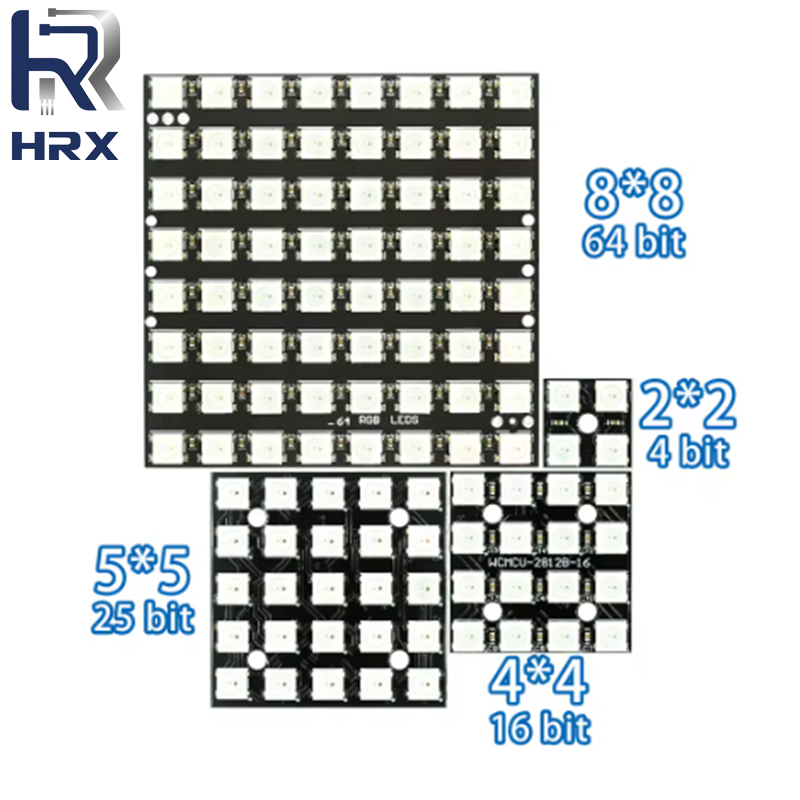 Rgb Led Matrix 8X8 - WS2812 LED 5050 RVB 8x8 4