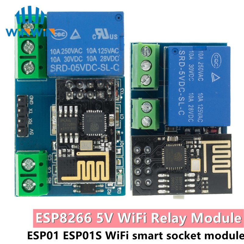 Home Automation With Arduino - Module de relais WiFi ESP8266 ESP-01