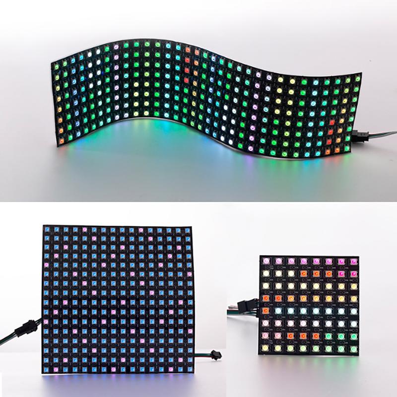 Rgb Led Matrix 8X8 - Module de pixels intelligents WS2812B, panneau
