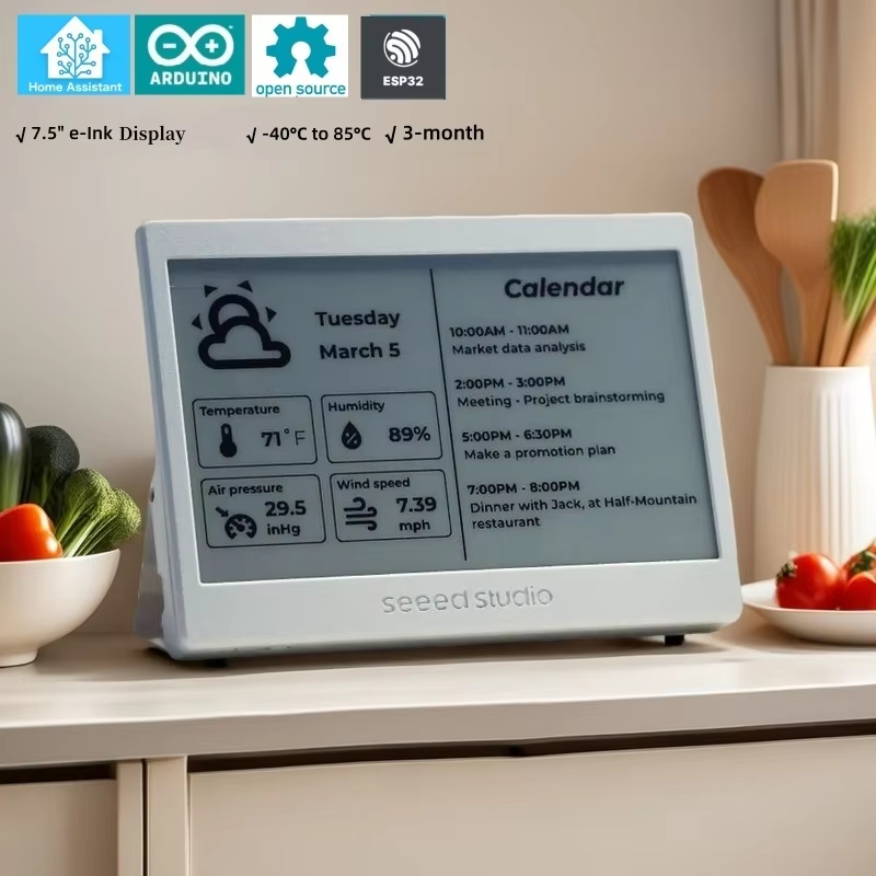 XIAO ESP32, écran e-paper de 7 - Home Automation Arduino avis et prix