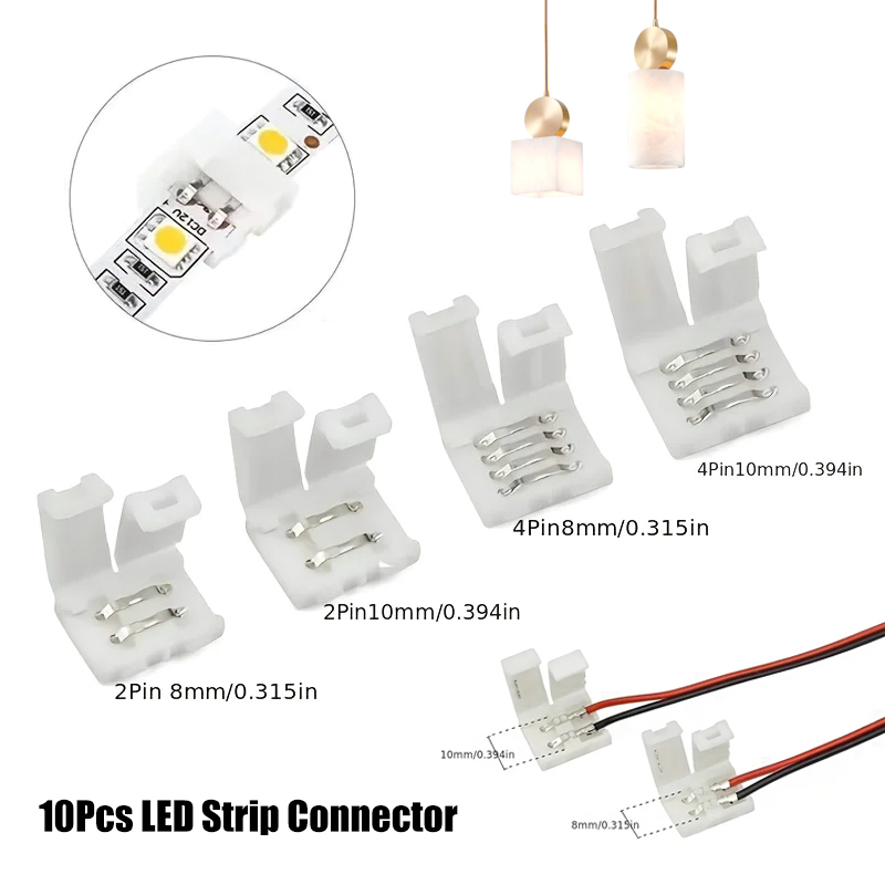 Connecteur de bande LED 8MM 10 - Rgb Led Matrix 8X8 avis et prix
