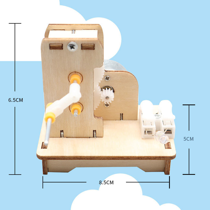 Mini générateur manuel à monte - Diy Automation Projects avis et prix