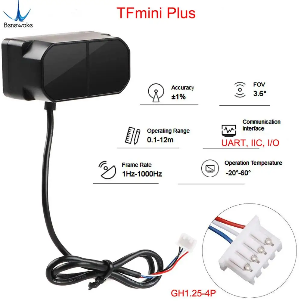 Capteur LiDAR Benewake TFmini- - Home Automation Arduino avis et prix