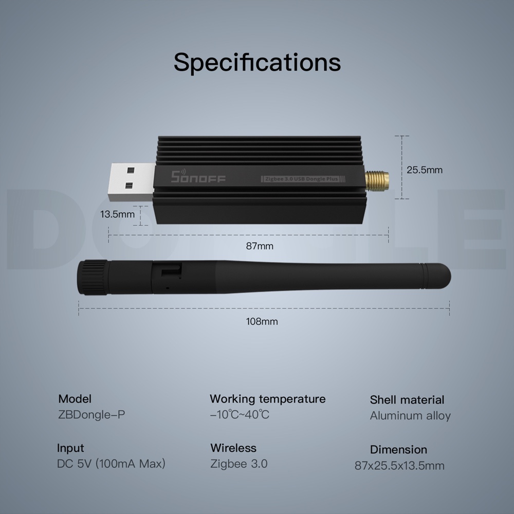 Passerelle Zigbee SONOFF 3.0,  - Zigbee Coordinator Stick avis et prix