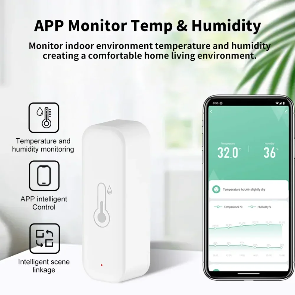 Tuya-Hygromètre intelligent Wi - Matter Hub Thread avis et prix