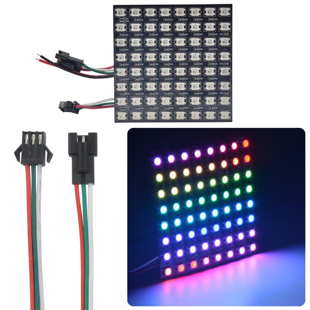 Panneau LED RGB numérique flex - Rgb Led Matrix 8X8 avis et prix