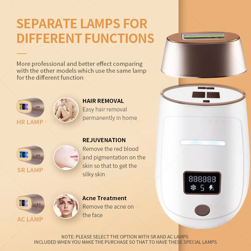 Épilateur IPL sans fil à refro - Home Automation Industry avis et prix