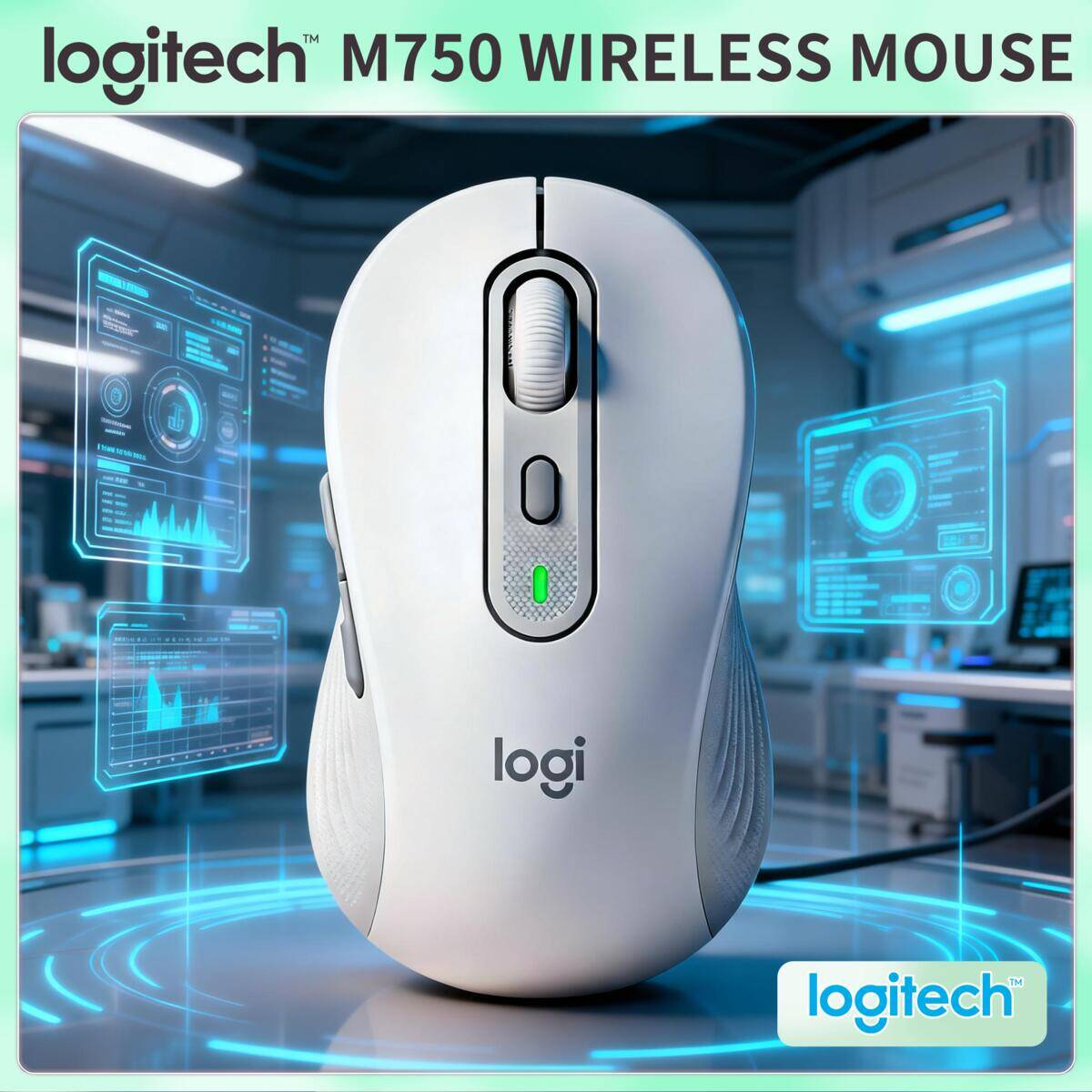 Souris sans fil Logitech M750, - Home Automation Industry avis et prix