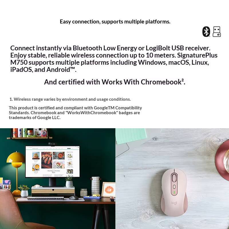 Souris sans fil Logitech M750, - Home Automation Industry avis et prix