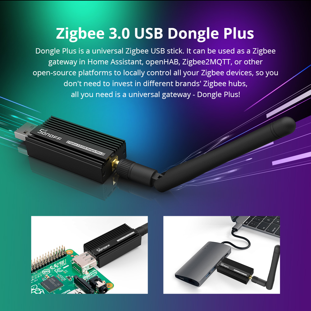 SONOFF Zigbee Dongle-E 3.0 USB - Zigbee Coordinator Stick avis et prix