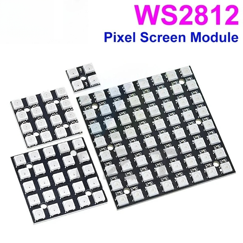Nouveau WS2812 LED 5050 RGB 8x - Rgb Led Matrix 8X8 avis et prix